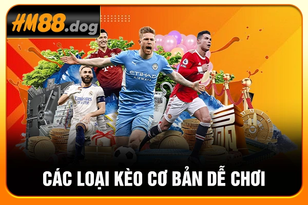 Các loại kèo cơ bản dễ chơi